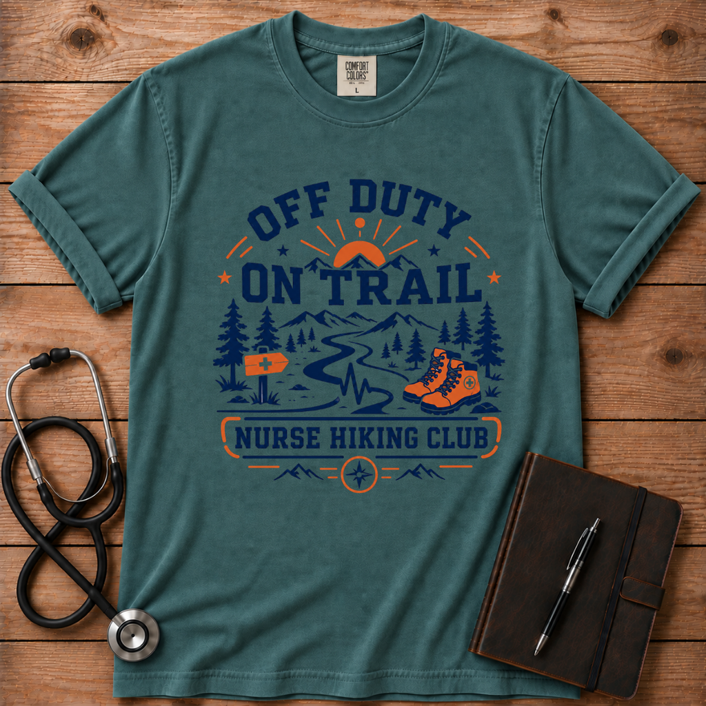 Off Duty, On Trail T‑Shirt
