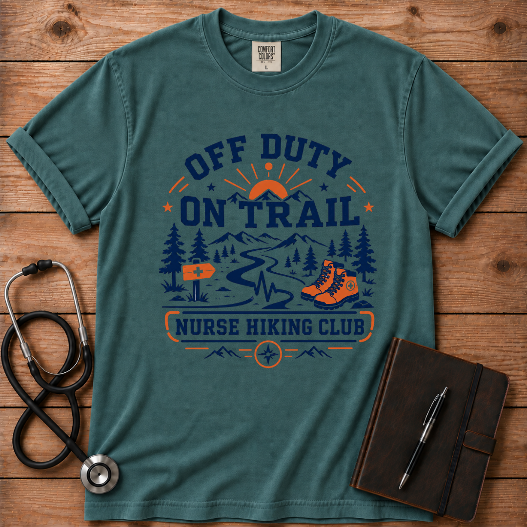 Off Duty, On Trail T‑Shirt