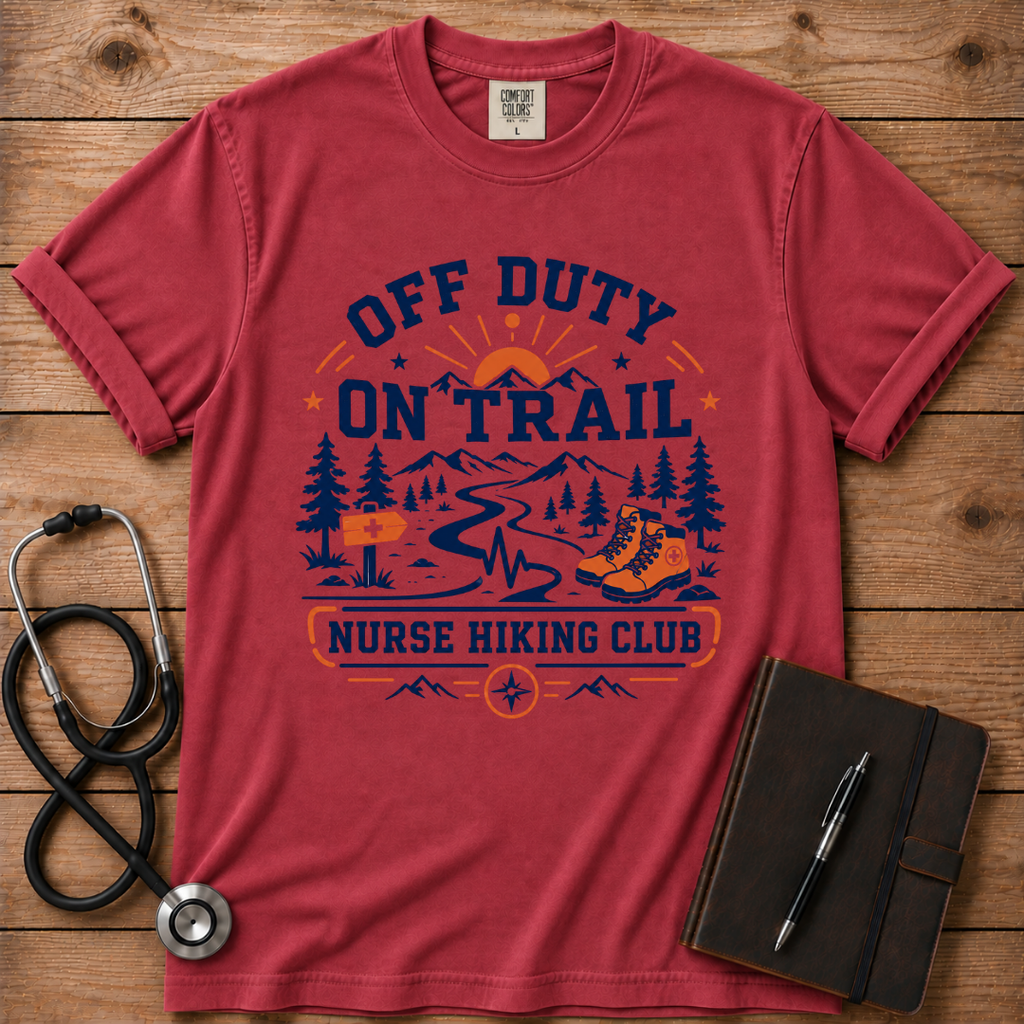 Off Duty, On Trail T‑Shirt