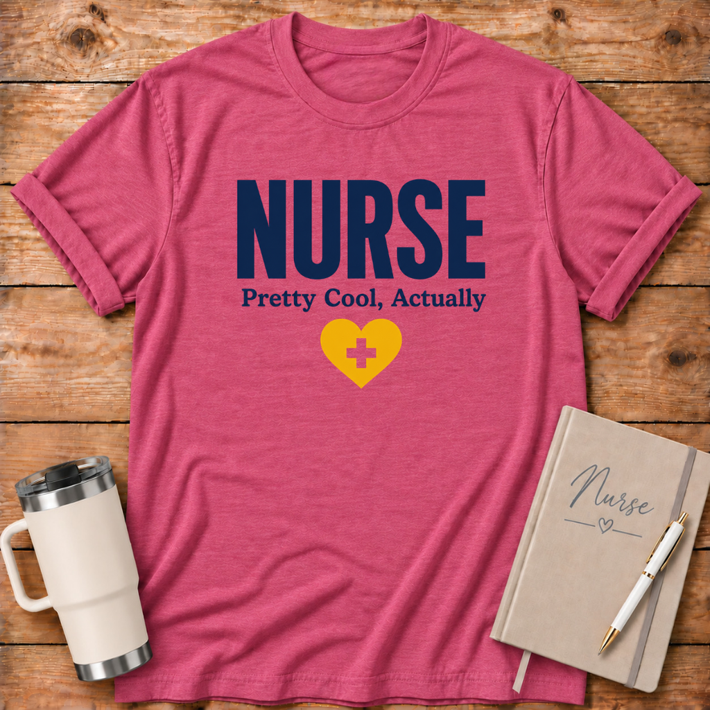 Nurse "Pretty Cool, Actually" T‑Shirt