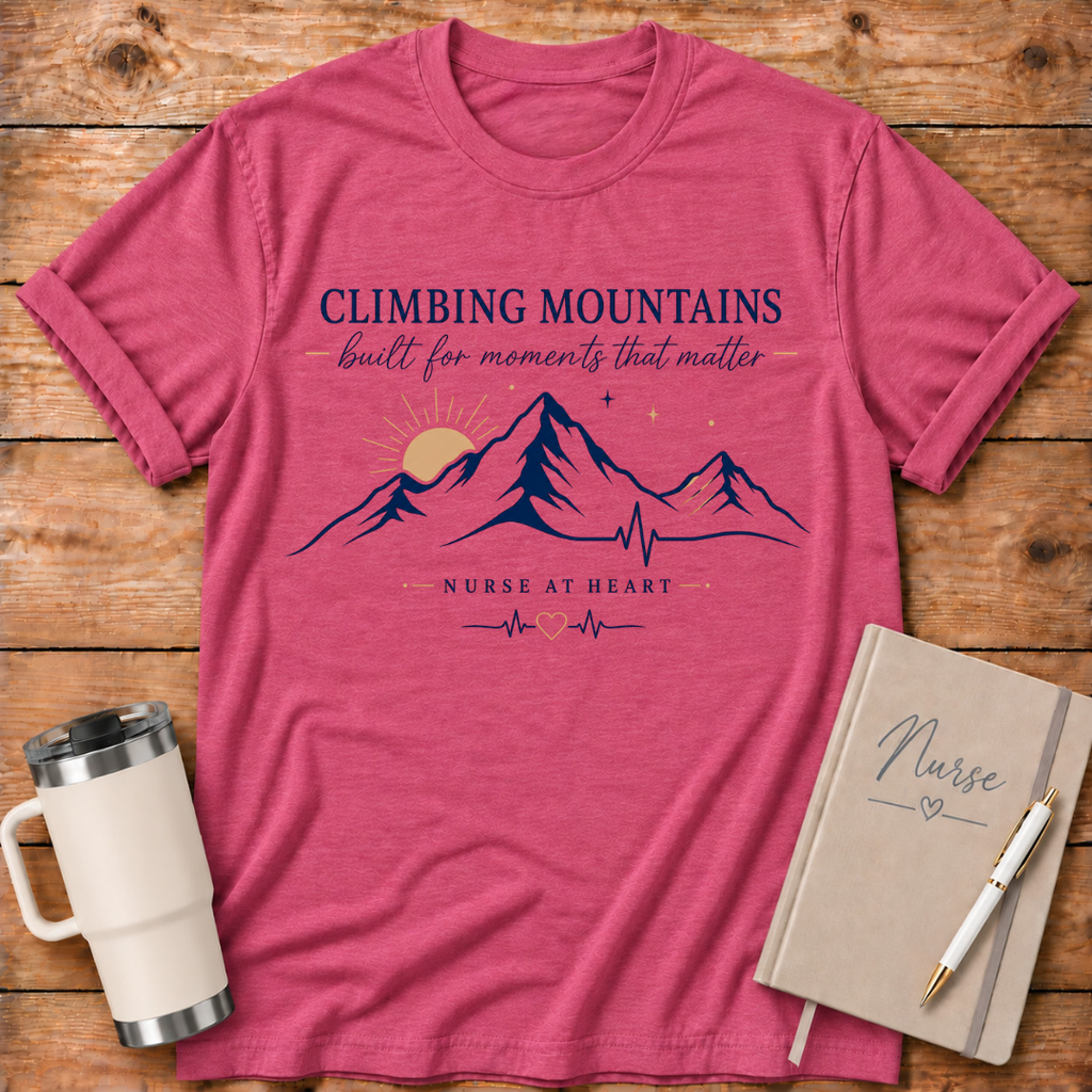 Climbing Mountains T‑Shirt