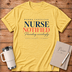 Web MD Nurse Notified T-Shirt