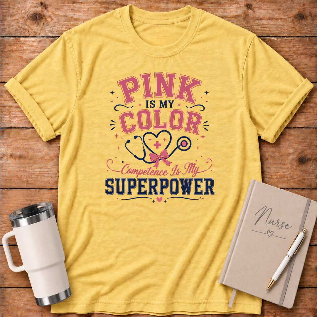 Pink Is My Color T‑Shirt