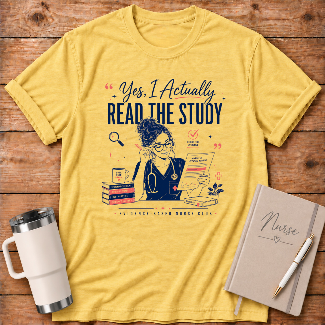 Actually Read the Study T‑Shirt