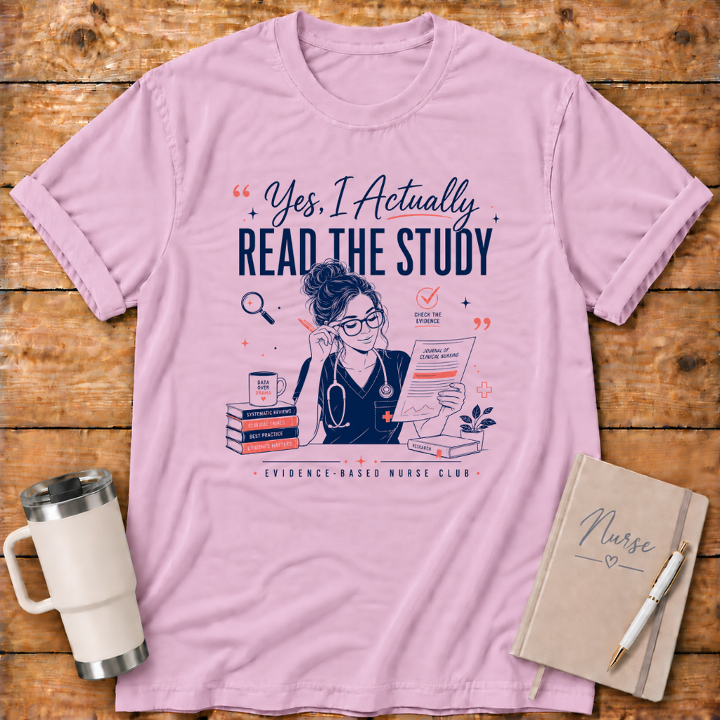 Actually Read the Study T‑Shirt