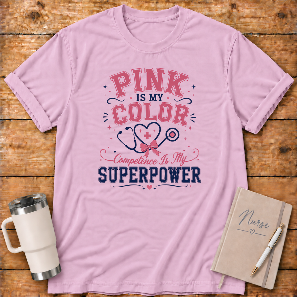 Pink Is My Color T‑Shirt