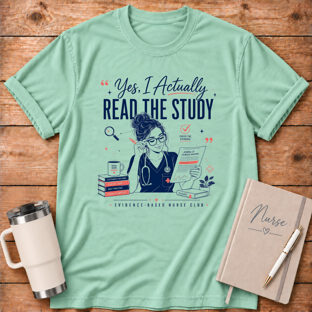 Actually Read the Study T‑Shirt