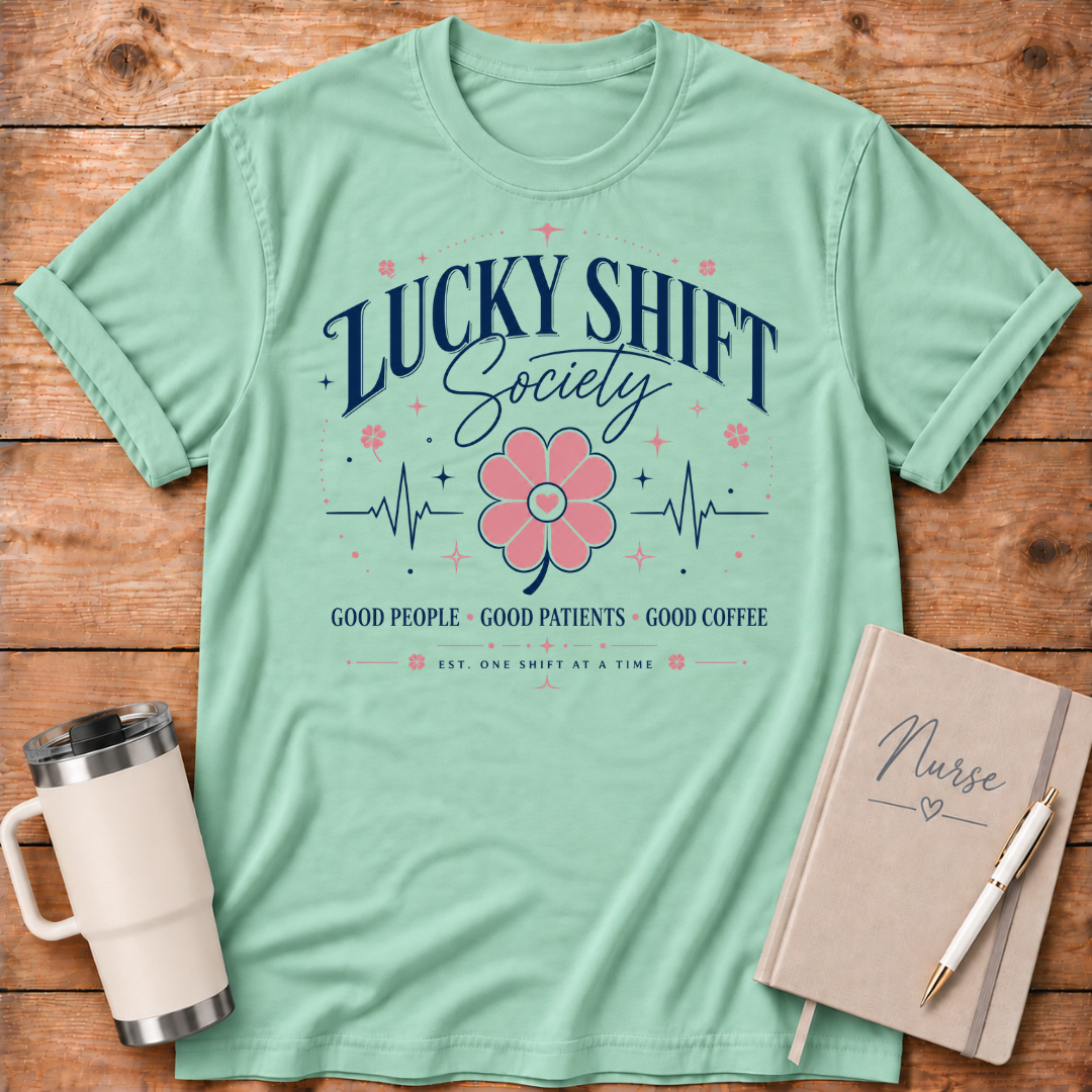Lucky Shift Society T‑Shirt