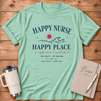Happy Nurse Happy Place T‑Shirt