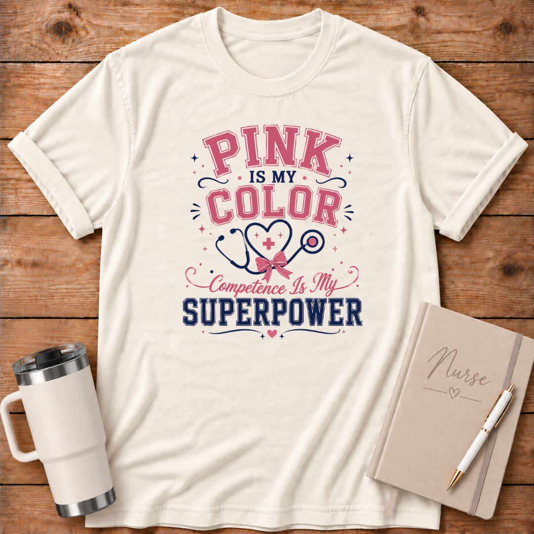 Pink Is My Color T‑Shirt