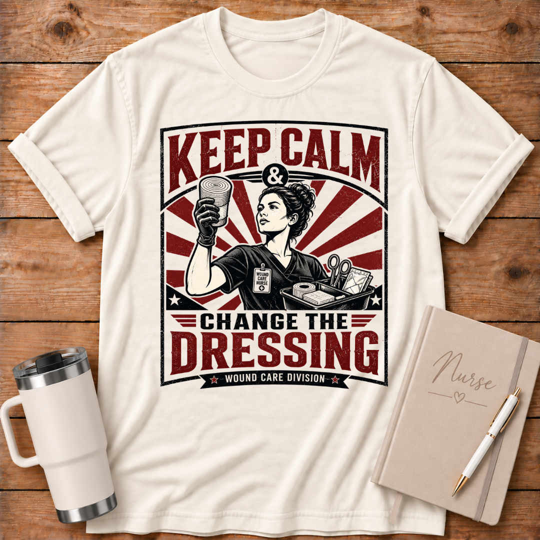 Keep Calm Change the Dressing T‑Shirt