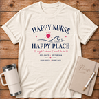 Happy Nurse Happy Place T‑Shirt