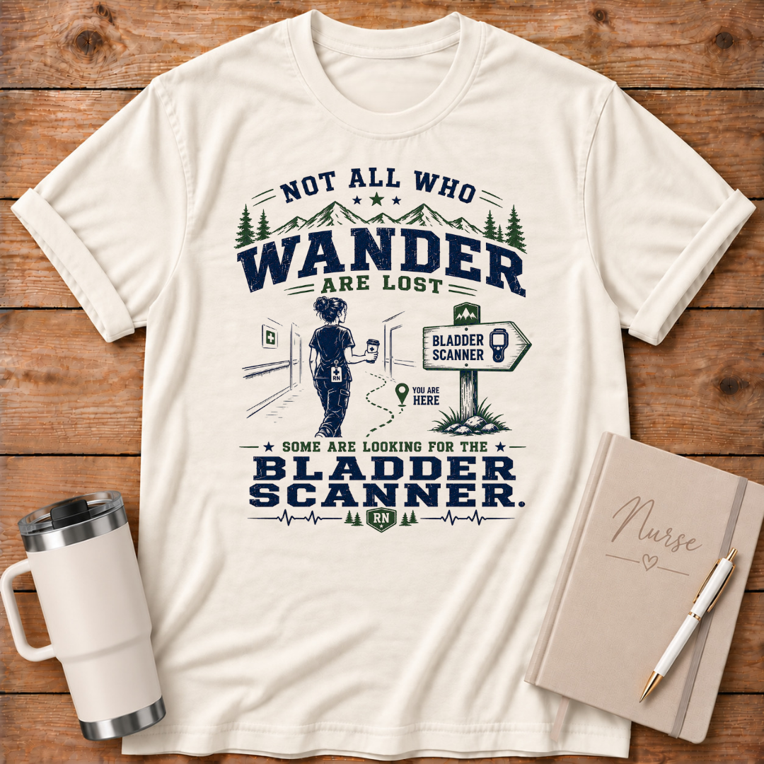Not All Who Wander T‑Shirt