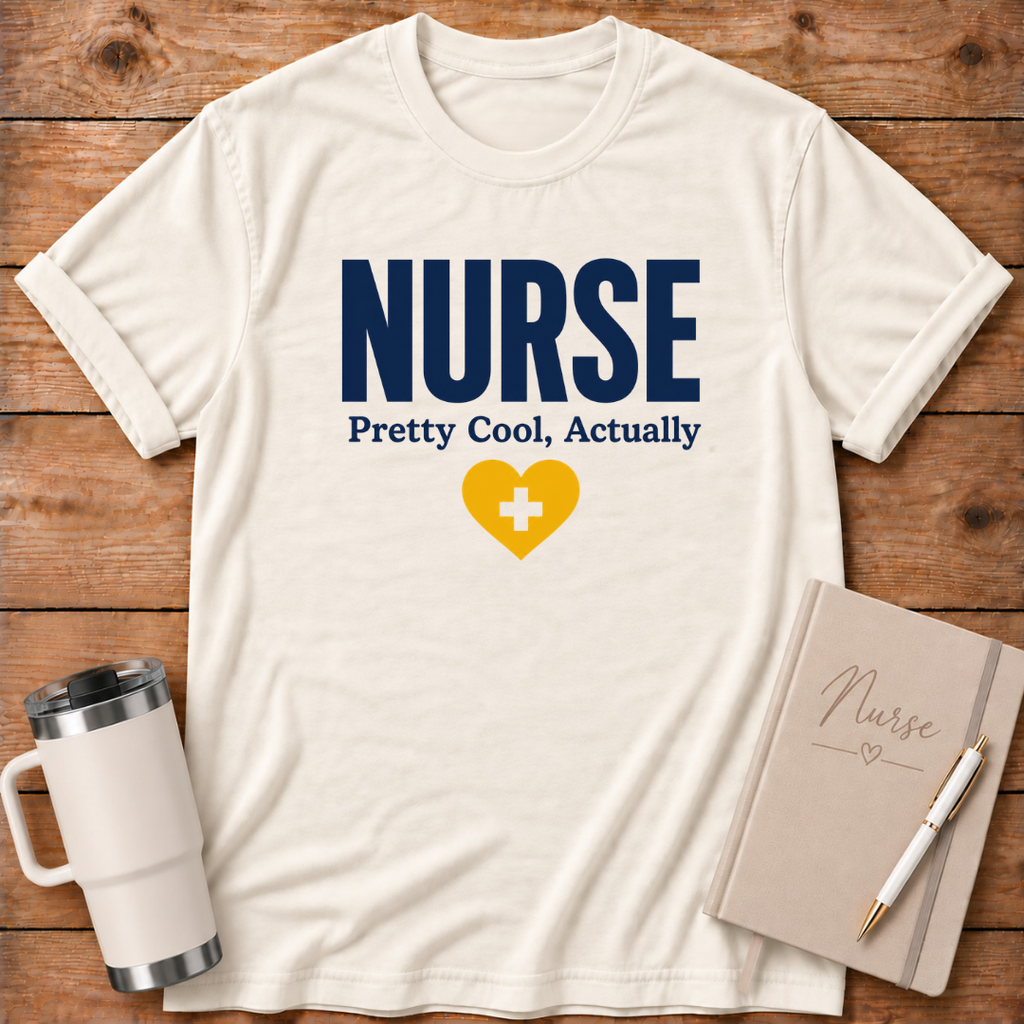Nurse "Pretty Cool, Actually" T‑Shirt