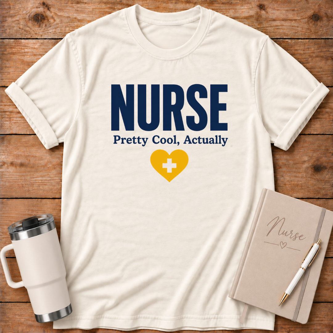 Nurse "Pretty Cool, Actually" T‑Shirt
