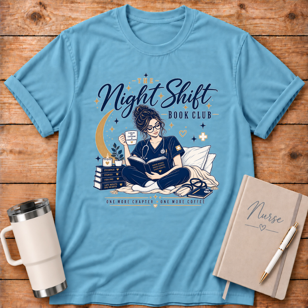 Night Shift Book Club T‑Shirt