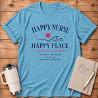 Happy Nurse Happy Place T‑Shirt