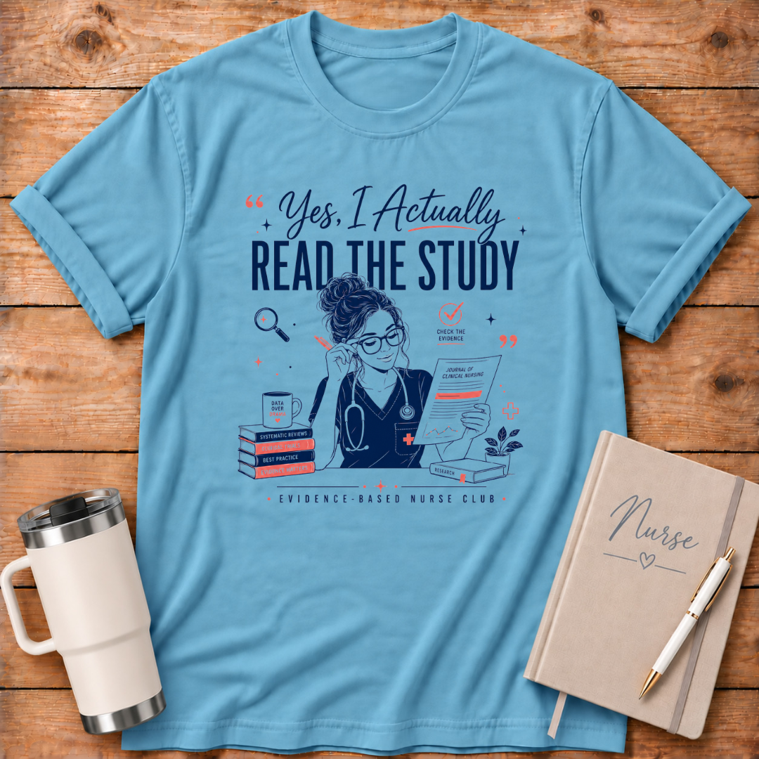 Actually Read the Study T‑Shirt