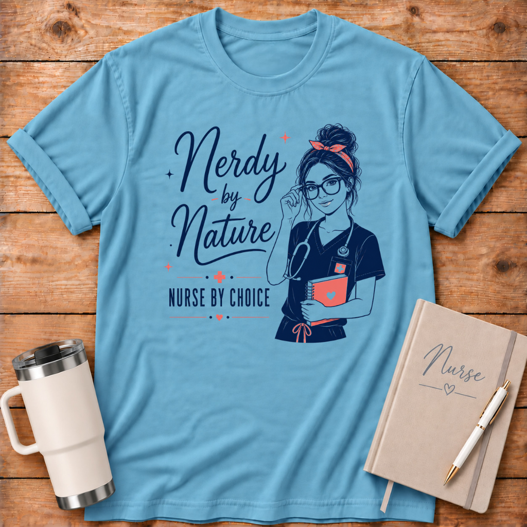 Nerdy By Nature T‑Shirt