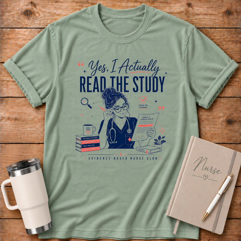Actually Read the Study T‑Shirt
