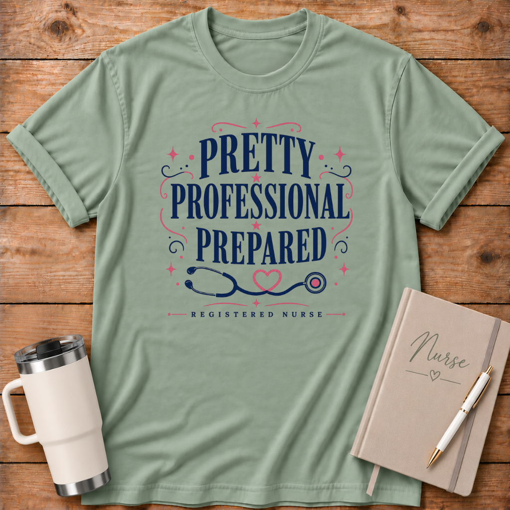 Pretty, Professional, Prepared T‑Shirt