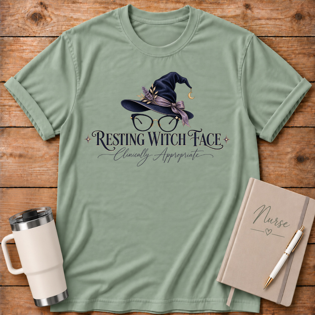 Resting Witch Face T‑Shirt