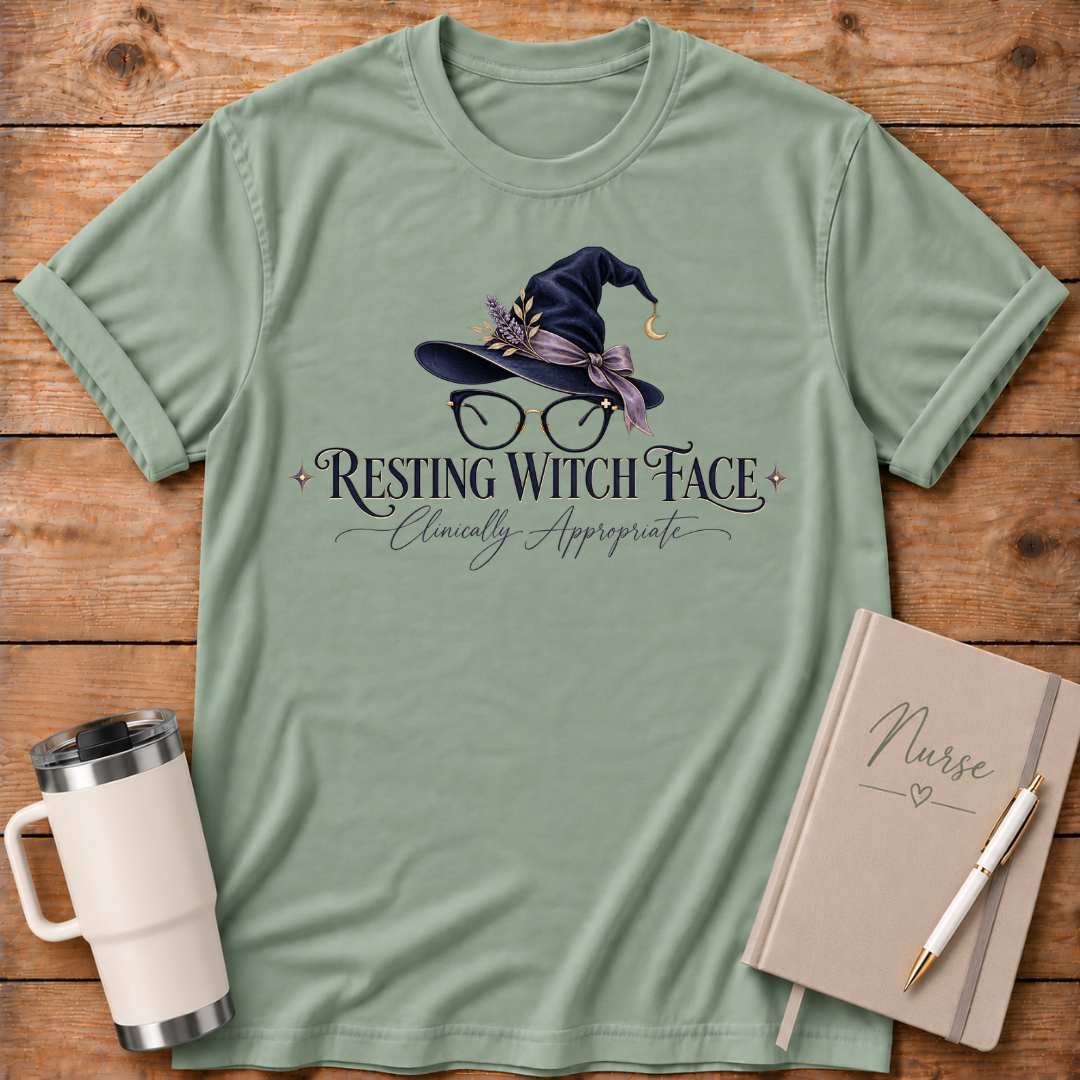 Resting Witch Face T‑Shirt