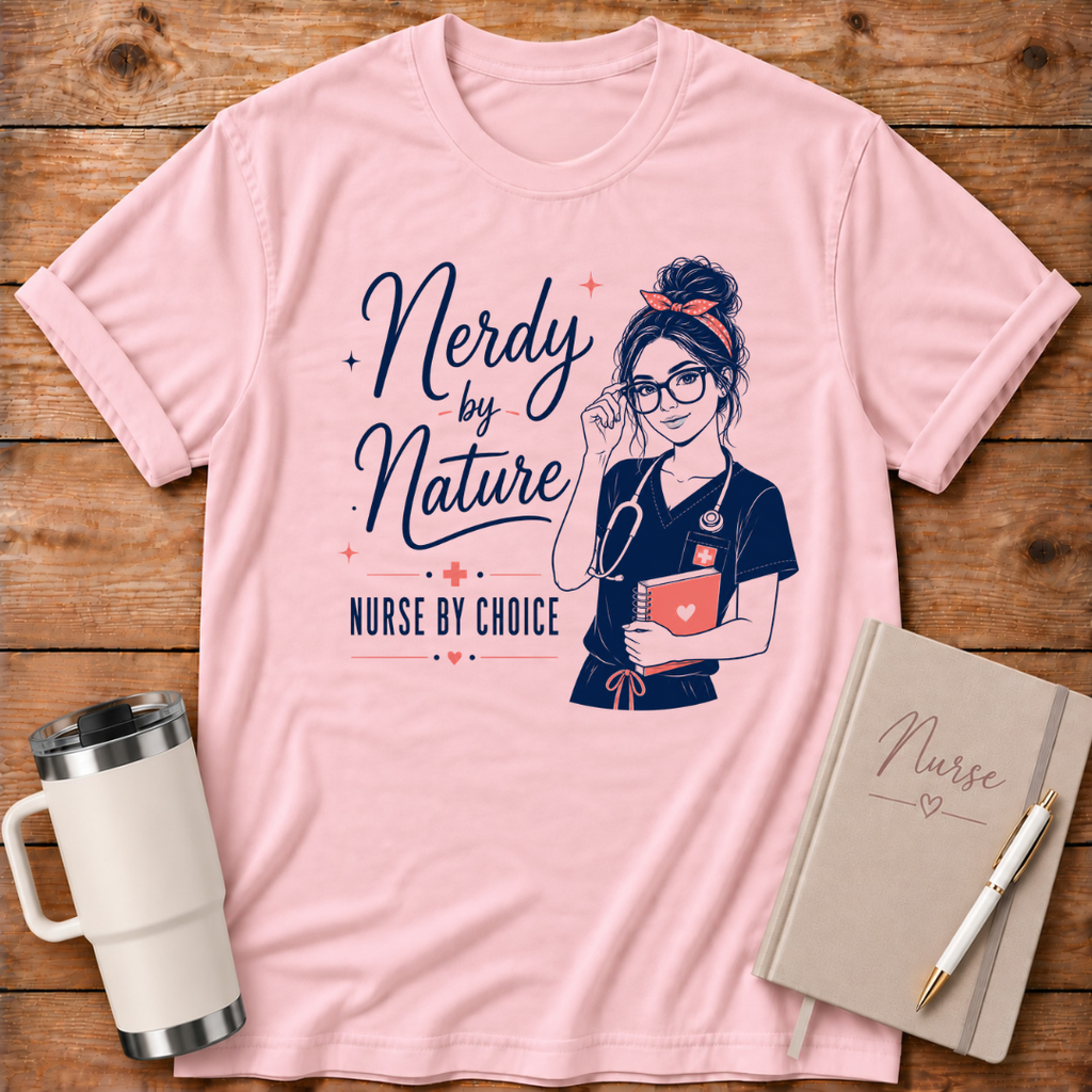 Nerdy By Nature T‑Shirt