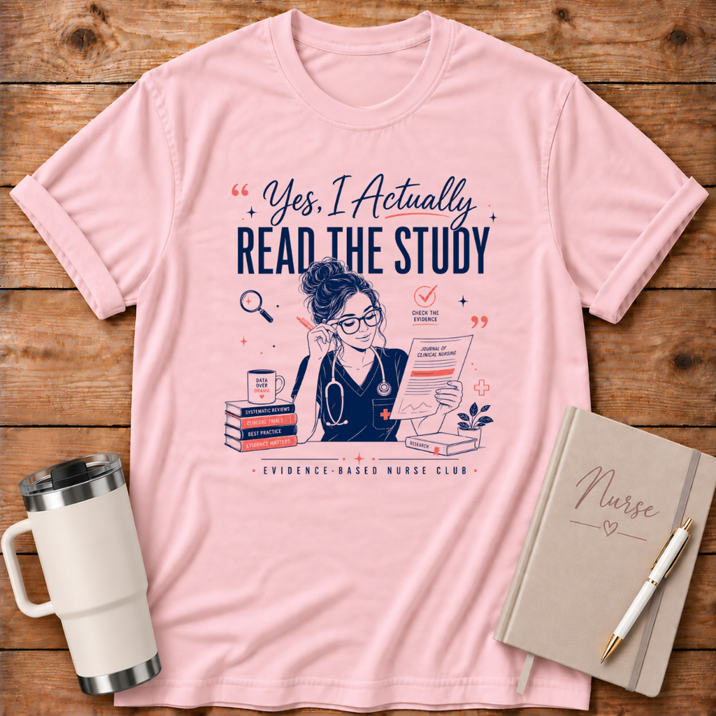 Actually Read the Study T‑Shirt