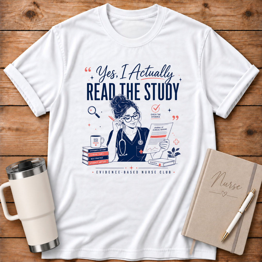 Actually Read the Study T‑Shirt