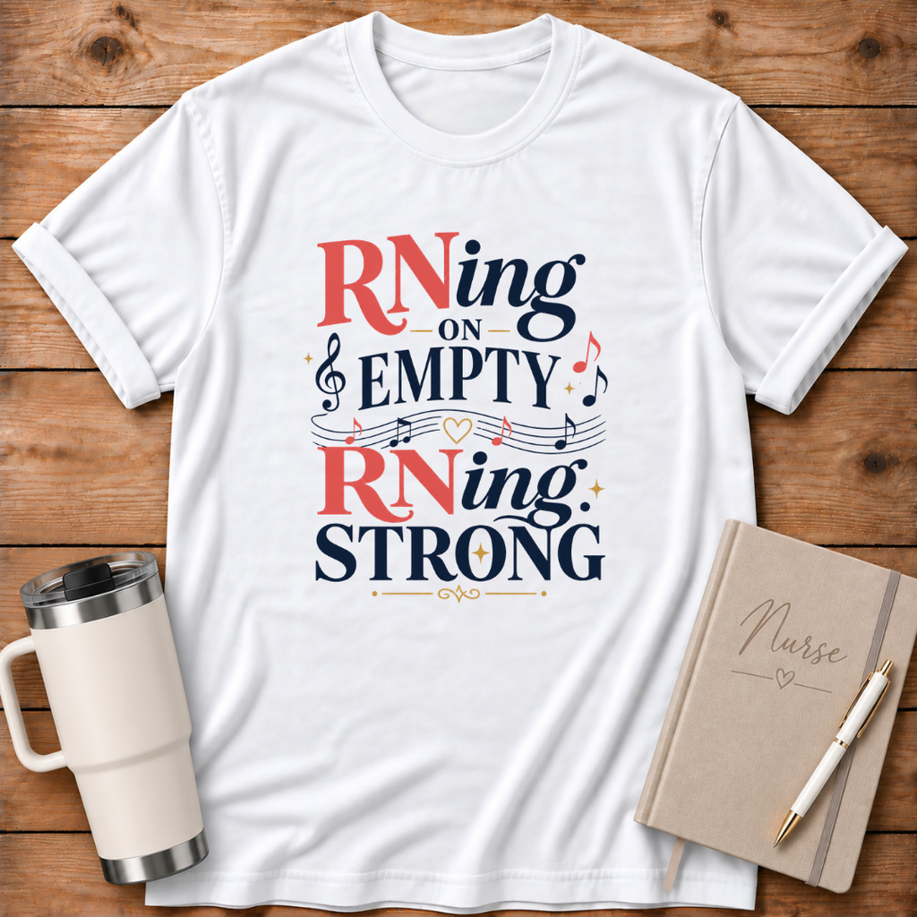 RNing on Empty RNing Strong T‑Shirt