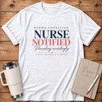 Web MD Nurse Notified T-Shirt