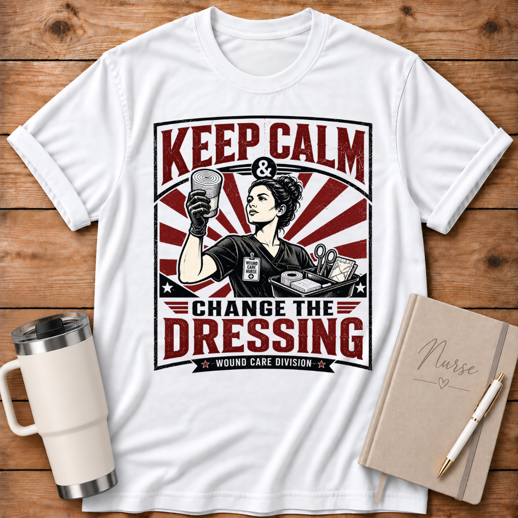 Keep Calm Change the Dressing T‑Shirt